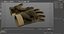 Tactical Military Gloves 3D model