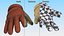 Tactical Military Gloves 3D model