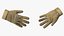 Tactical Military Gloves 3D model
