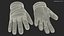 Tactical Military Gloves 3D model