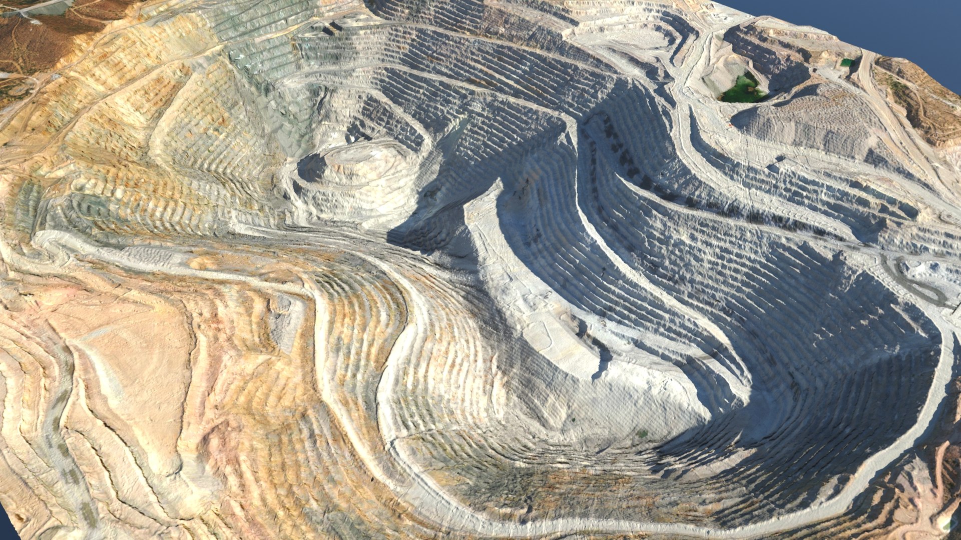 Scanned Opencast Mines 3D Model - TurboSquid 2362321