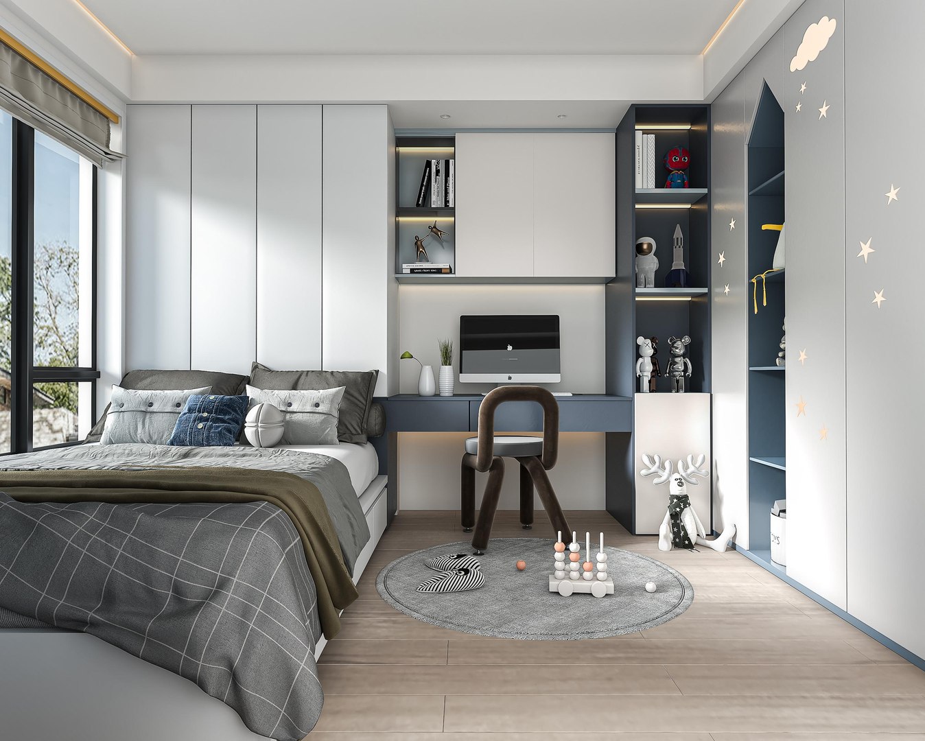 Room Modern Boys 3D - TurboSquid 2120486