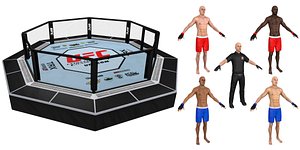 mma pack referee 3D model