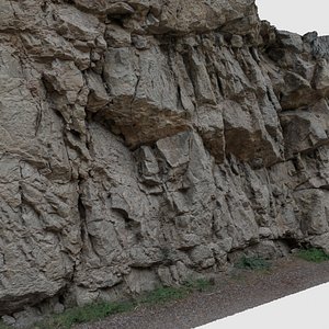 scan cliff wall 3D