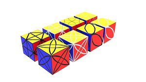 Rubiks Cubes Collection model