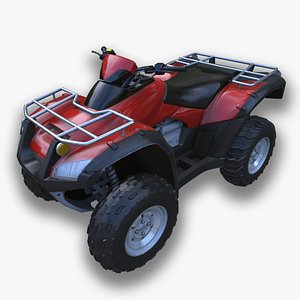 3D ATV4wheeler model