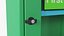 3D model First Aid Wall Cabinet with Glass Door Green