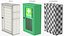3D model First Aid Wall Cabinet with Glass Door Green