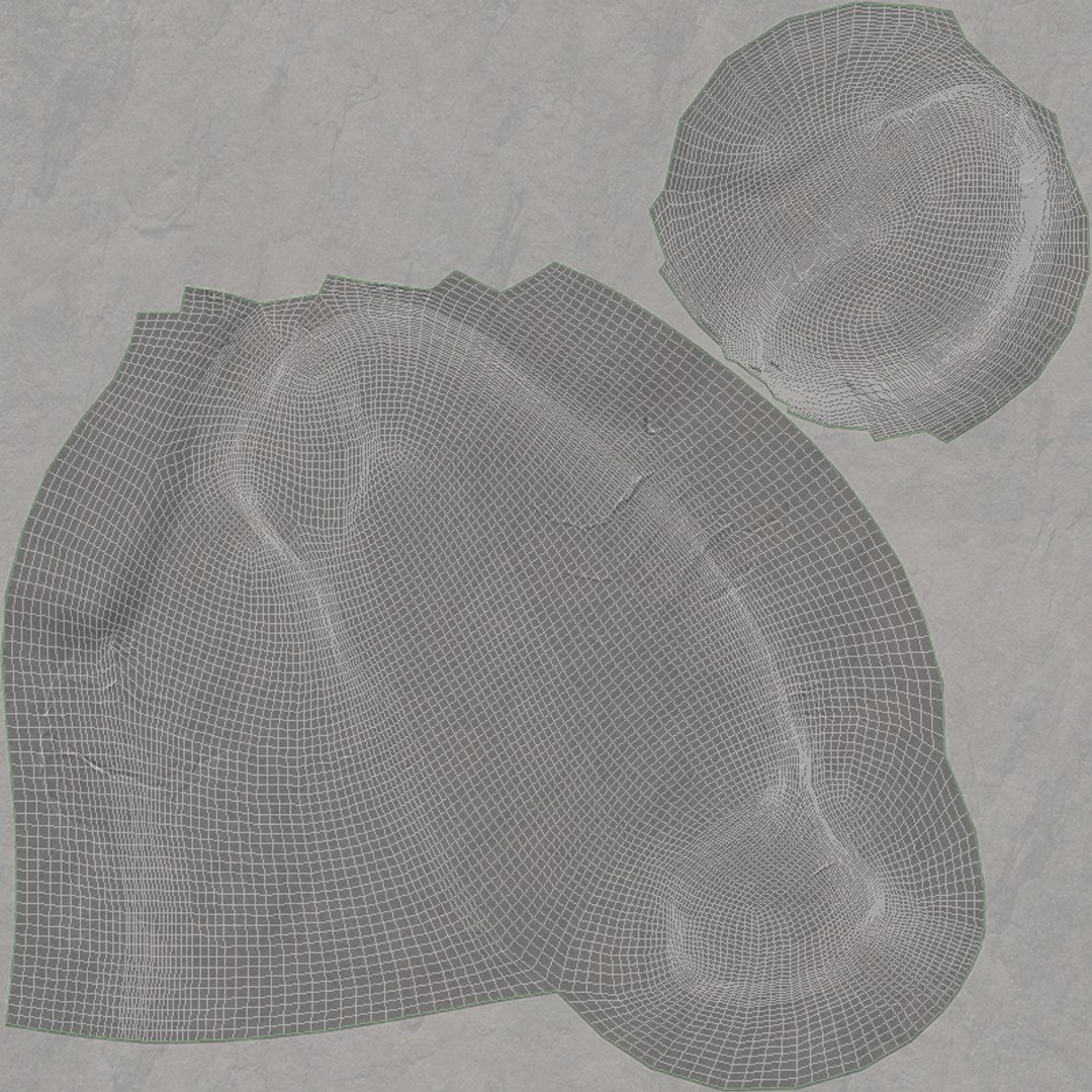 3D Rock Desert Gray - TurboSquid 1663130