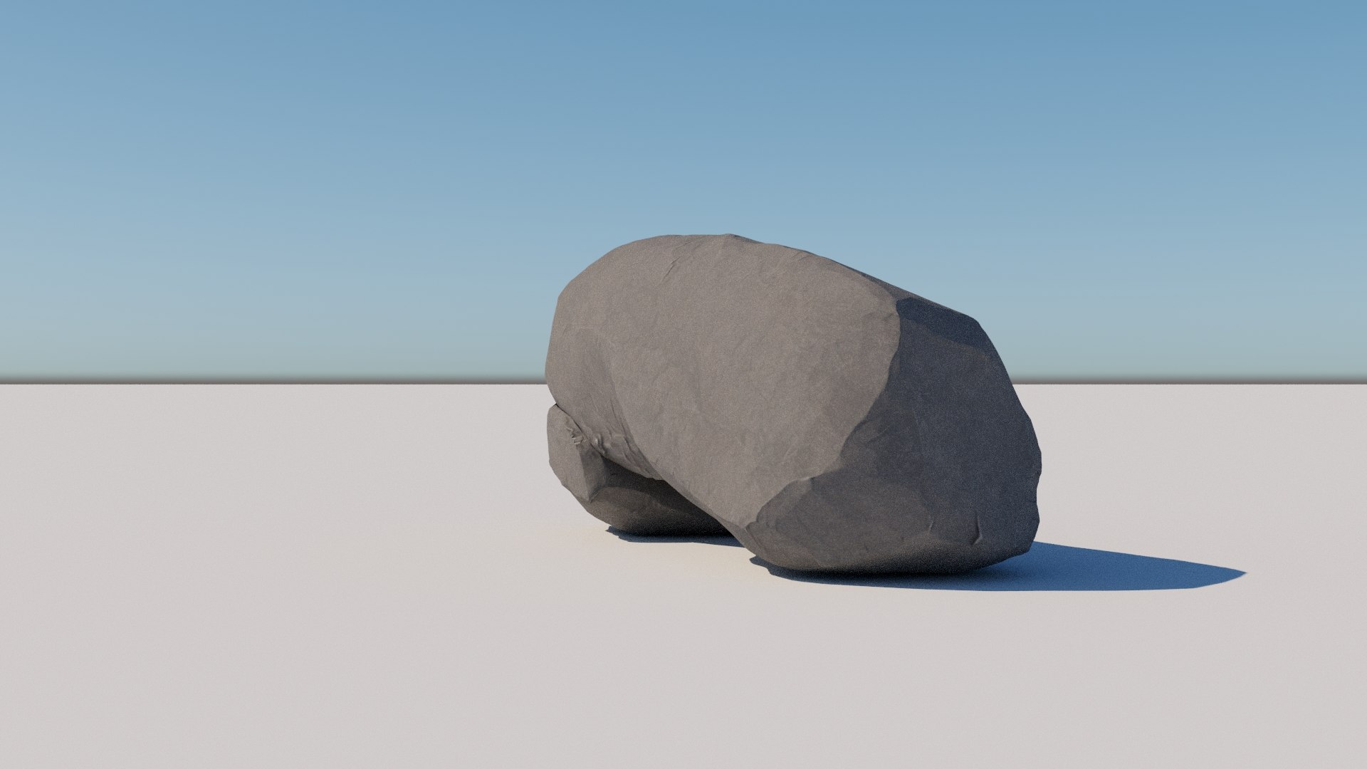 3D Rock Desert Gray - TurboSquid 1663130