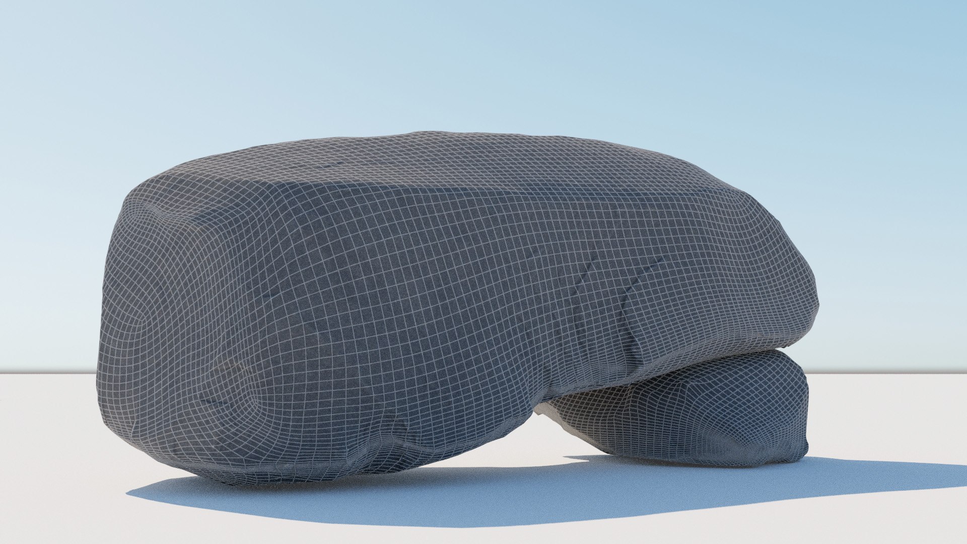 3D Rock Desert Gray - TurboSquid 1663130