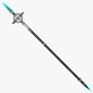 Scifi spear 3D