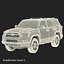 Interior simples de Toyota 4Runner 2012