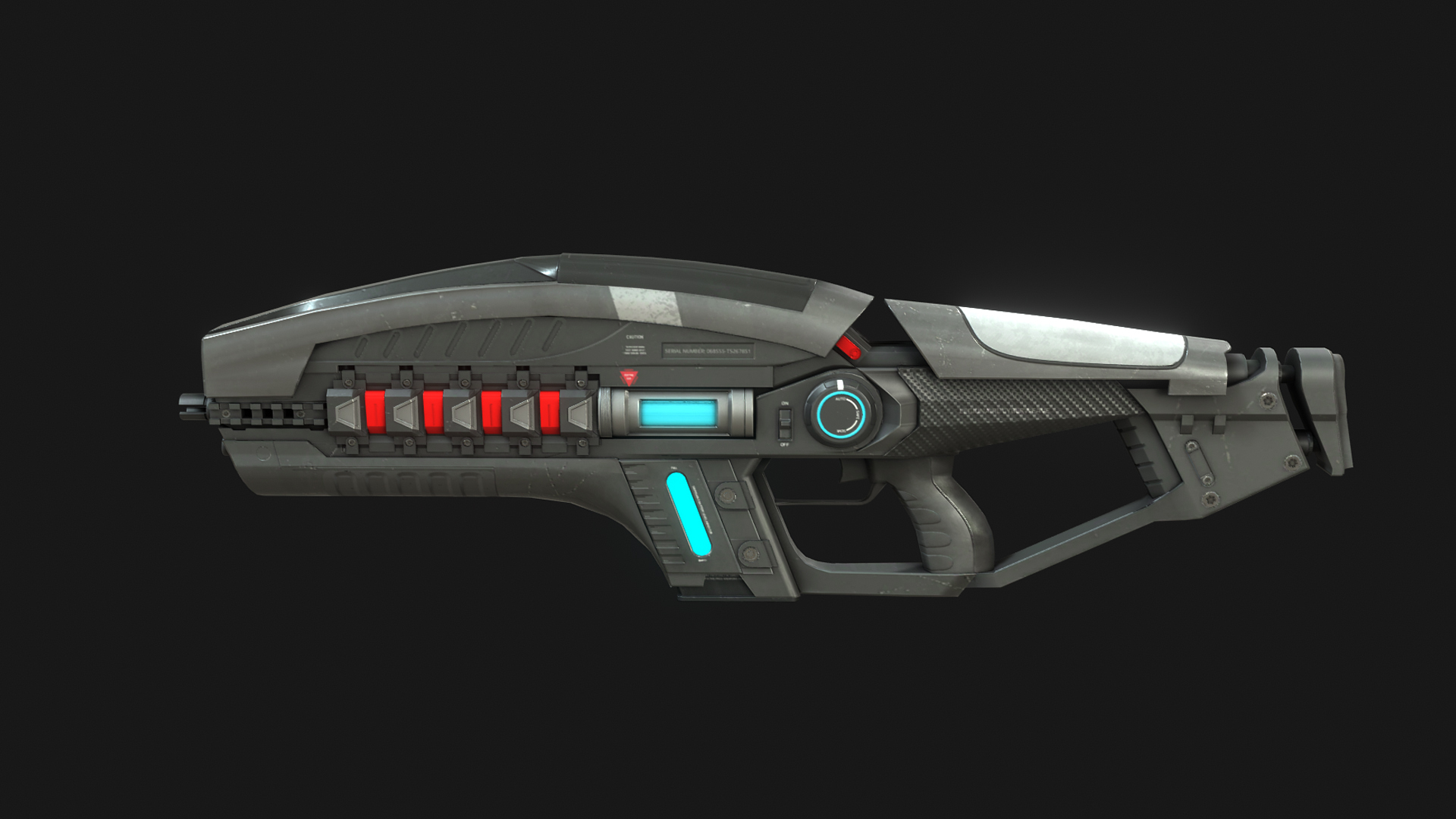 3D Plasma Rifle - TurboSquid 1765751