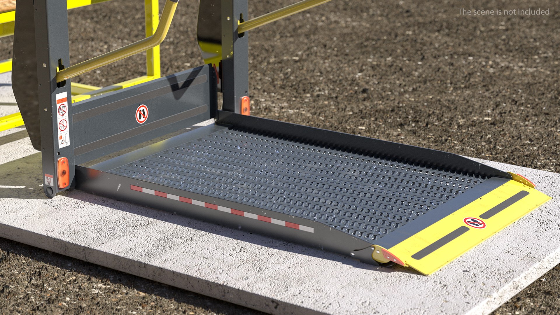 3D Linear Wheelchair Lift Invalid Wheel - TurboSquid 1571938