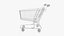 3D Shopping Cart Green