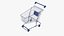 3D Shopping Cart Green