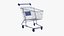 3D Shopping Cart Green