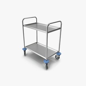 Medical Stainless Steel Trolley