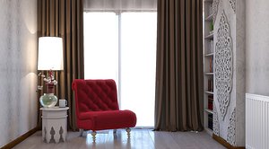 comfortable love 3D model