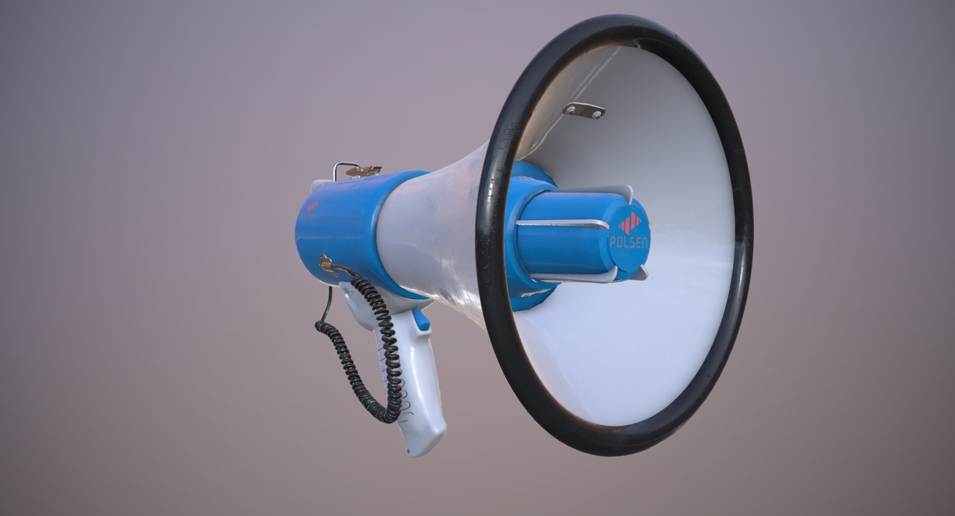 3D polsen mp-25 megaphone model - TurboSquid 1659084