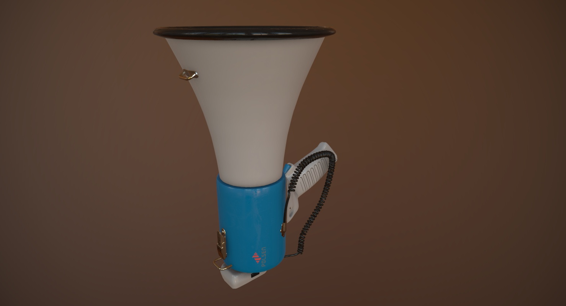 3D polsen mp-25 megaphone model - TurboSquid 1659084