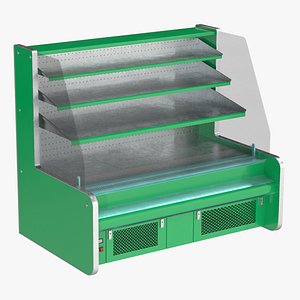 Fruit Display Fridge 3D