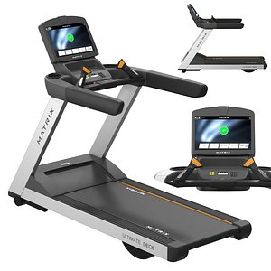 Matrix T7xi Treadmill 3D model