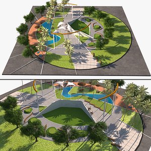 game ready Park landscape