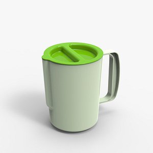 3D Plastic mug