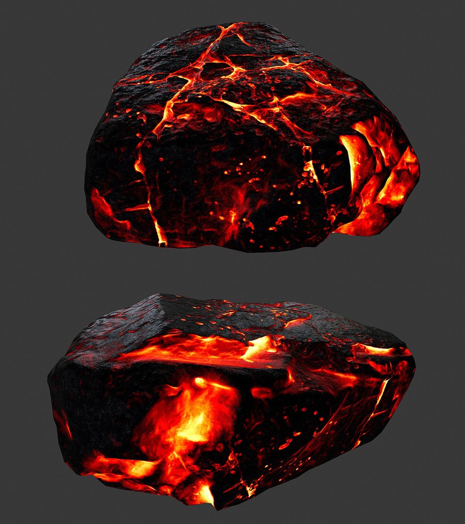 Lava rock model - TurboSquid 1230864