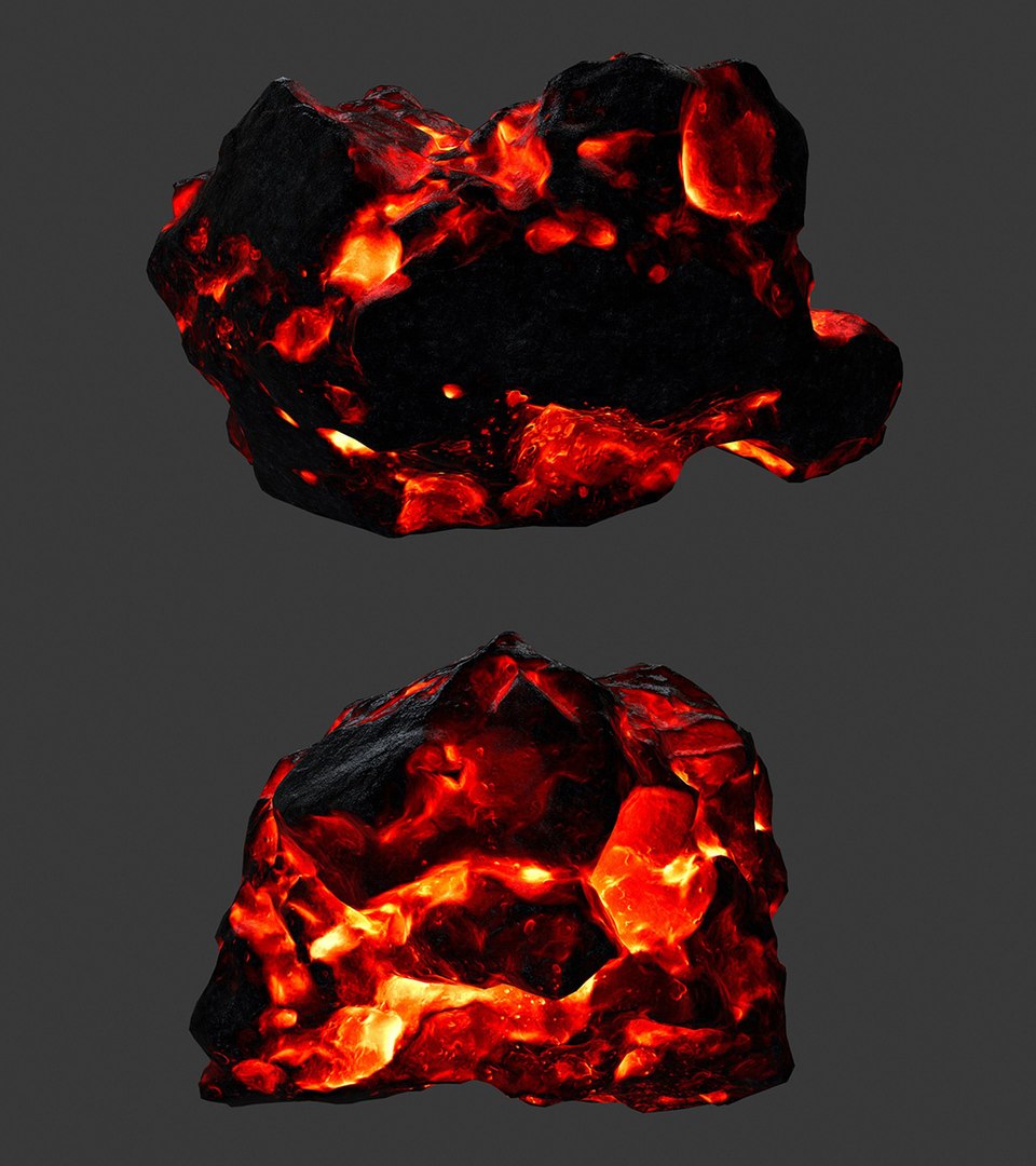 Lava Rock Model - TurboSquid 1230864