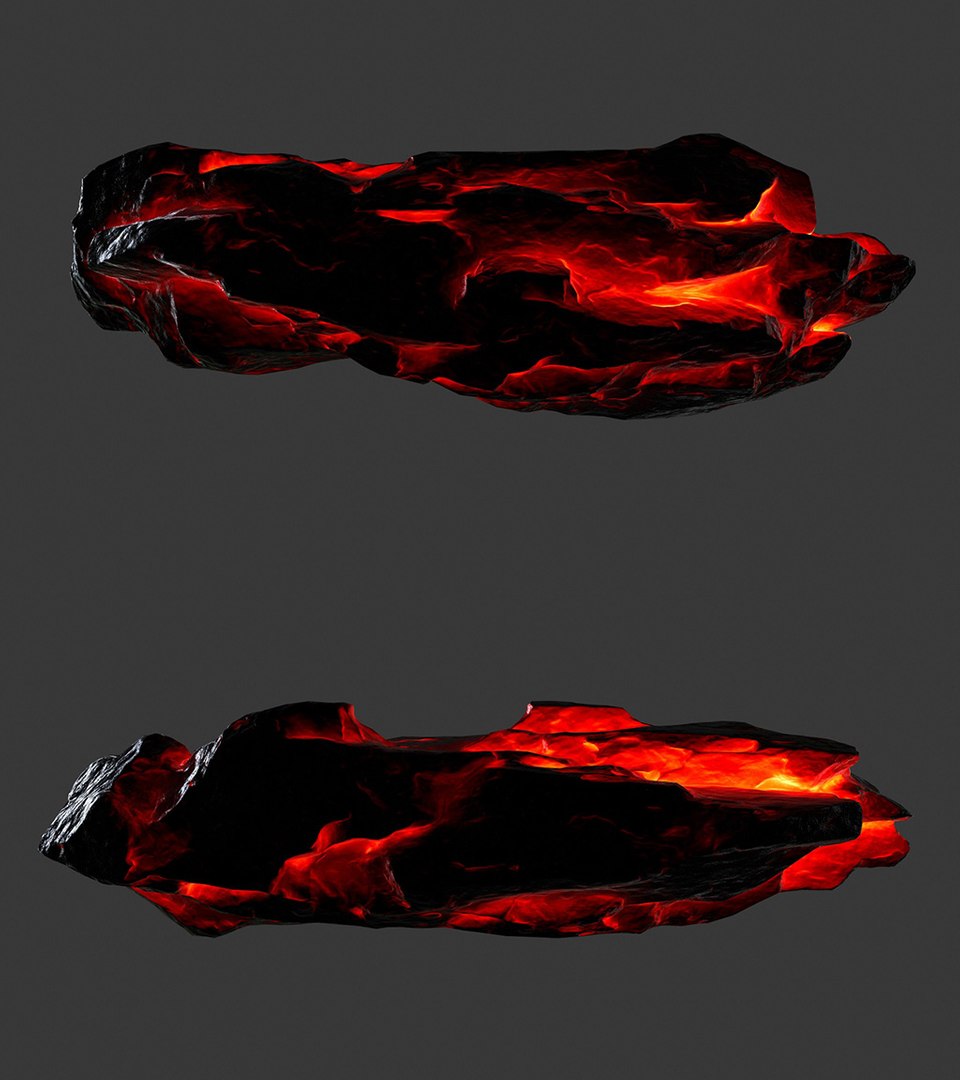 Lava rock model - TurboSquid 1230864