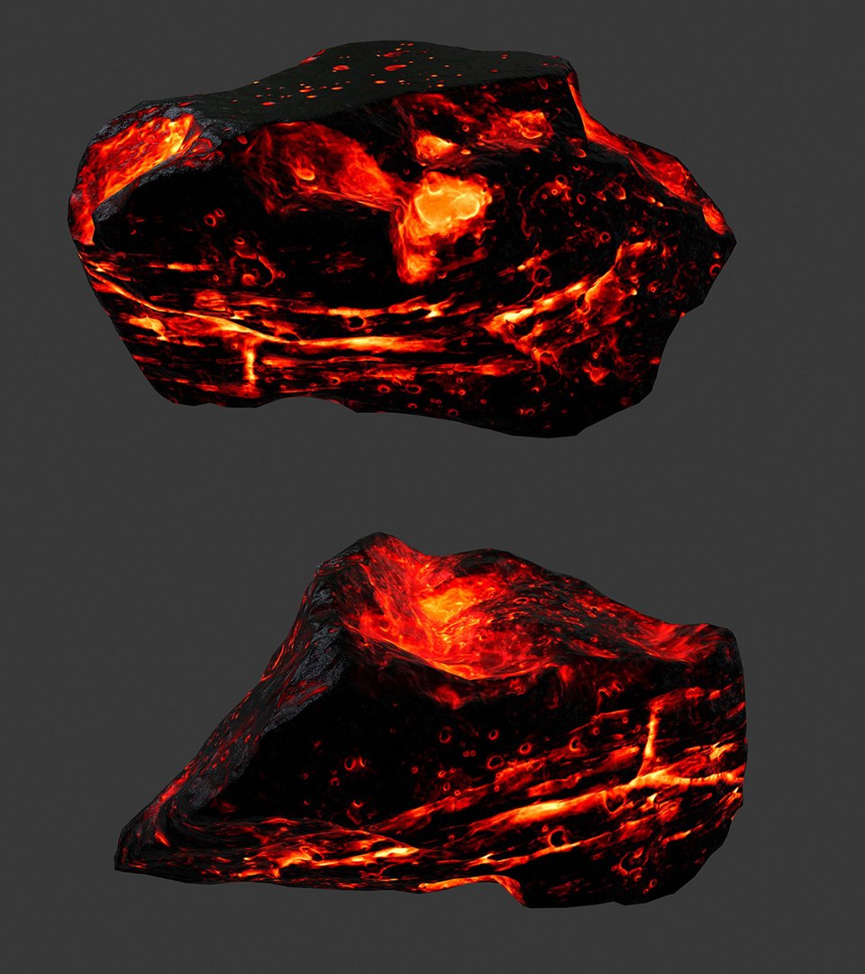 Lava rock model - TurboSquid 1230864