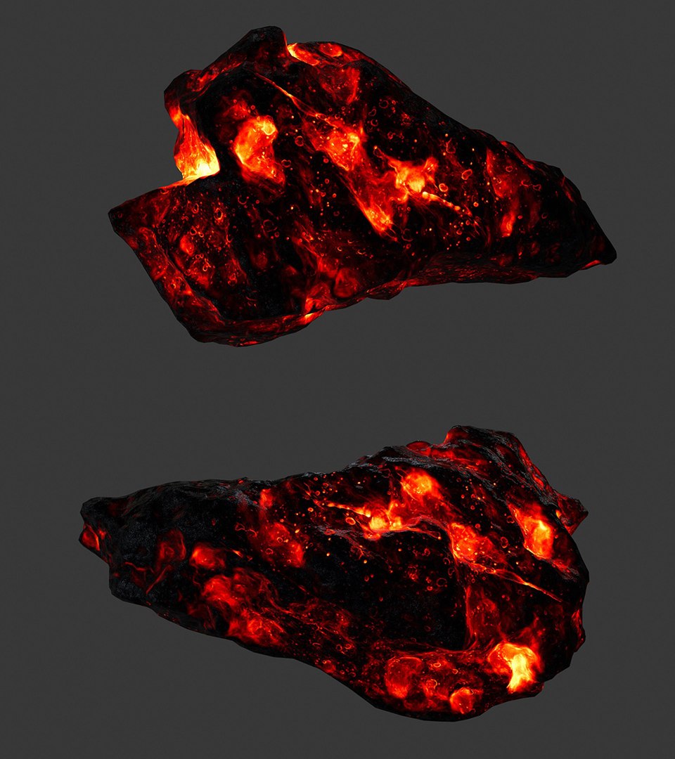 Lava rock model - TurboSquid 1230864