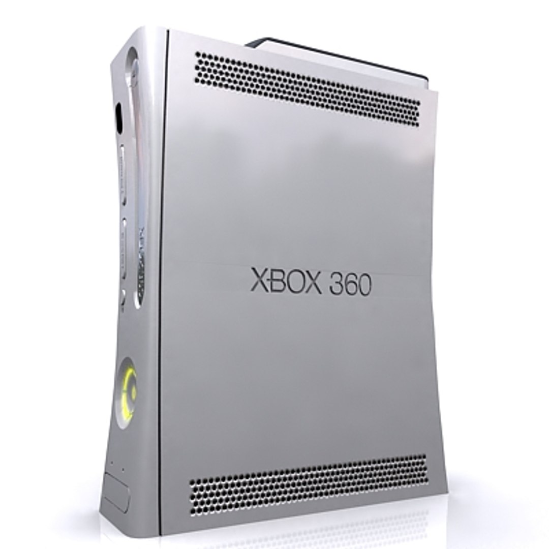 Xbox 360 console 3D model - TurboSquid 1746845