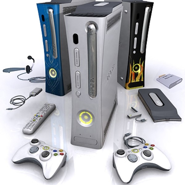 Microsoft Xbox 360 E Modelo 3D - Descargar Electrónica on