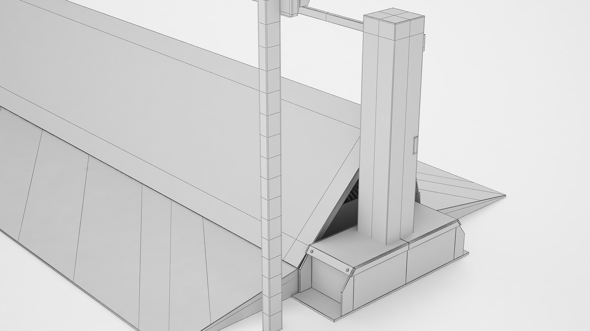 3D Model Road Blocker 02 - TurboSquid 1961183