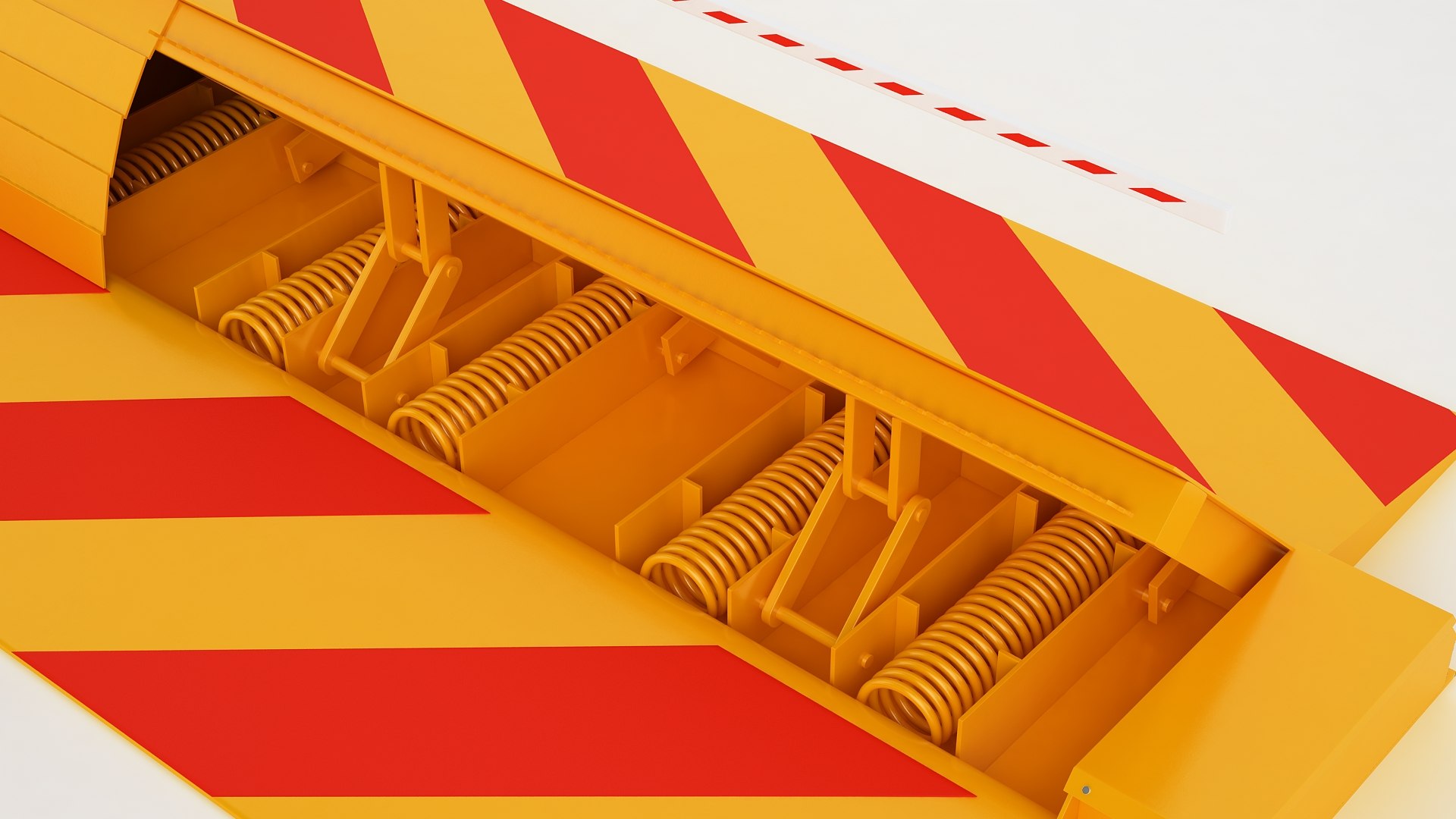 3D Model Road Blocker 02 - TurboSquid 1961183