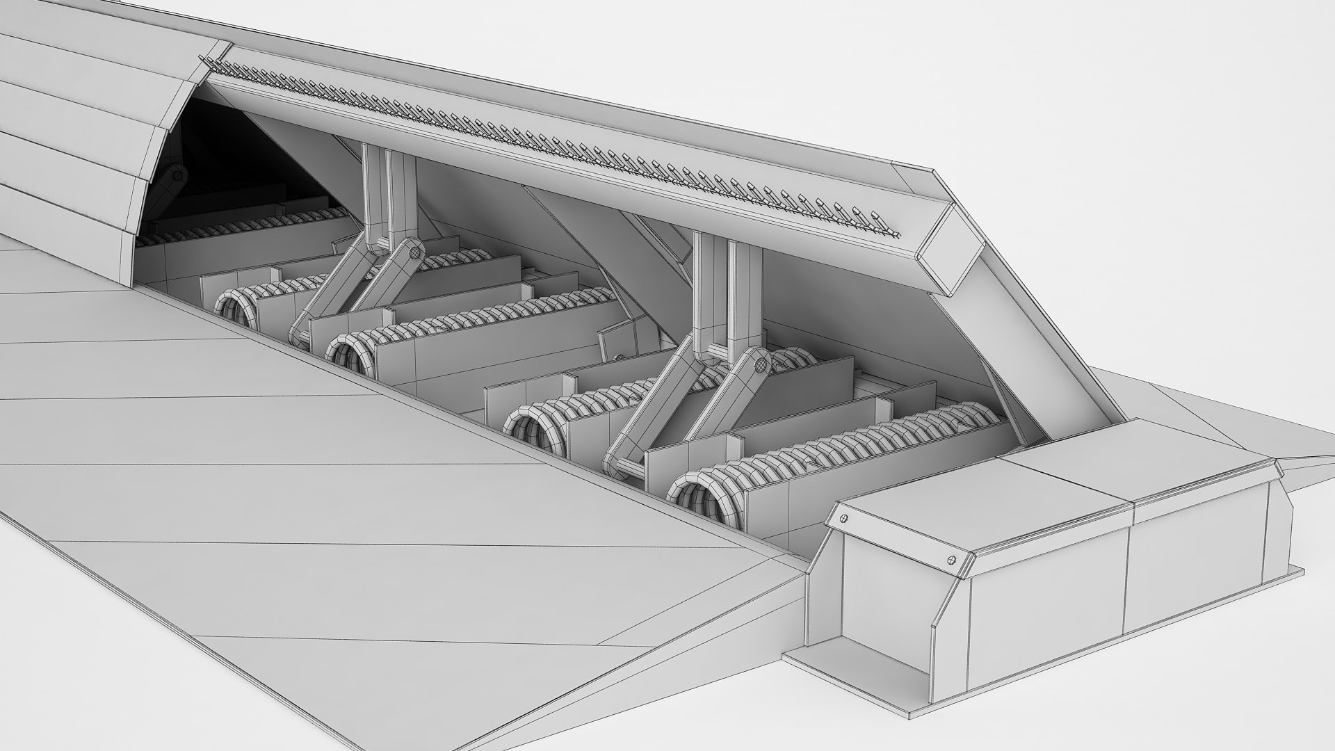 3D Model Road Blocker 02 - TurboSquid 1961183