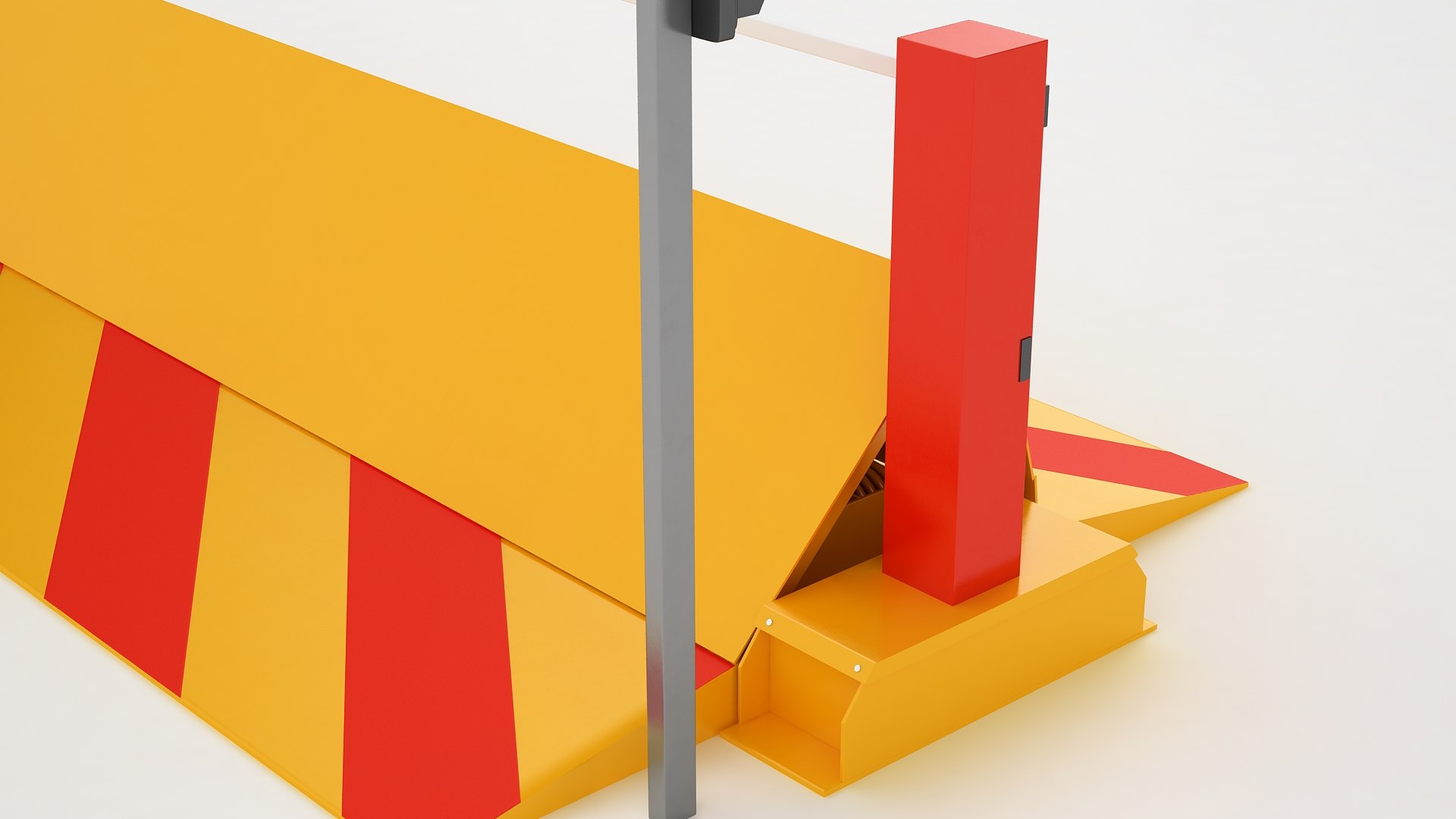 3D Model Road Blocker 02 - TurboSquid 1961183