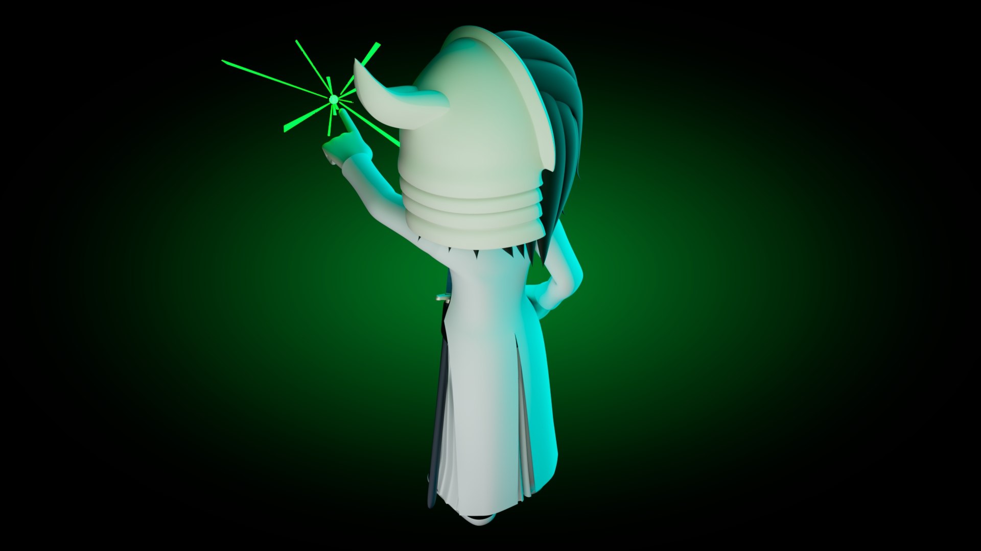 Ulquiorra Cifer Chibi From Bleach Anime 3d Modeling And Rigging From  Shoulders To Hips Model - TurboSquid 2349440, image size:1920x1080