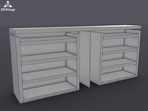 free stand closet 3d model