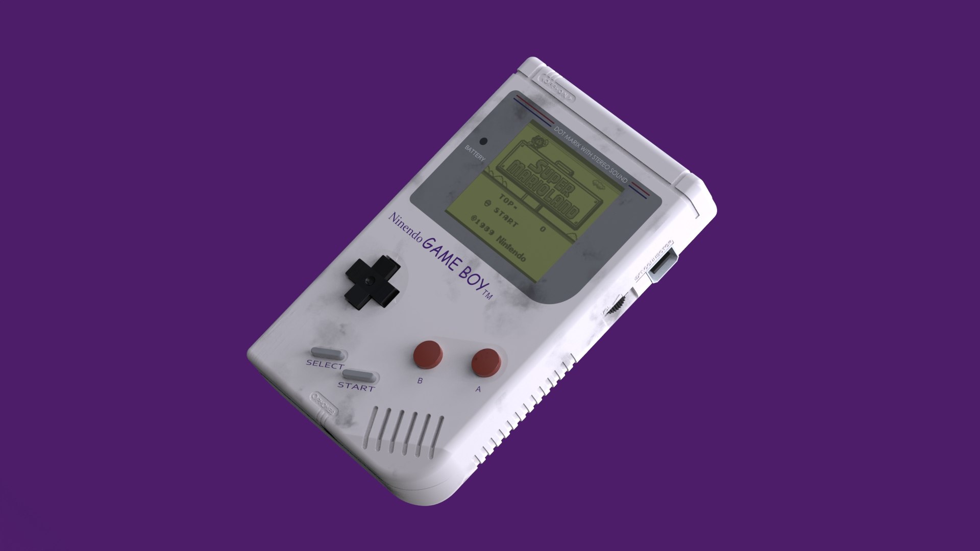 3D model Nintendo Gameboy 3D Model - TurboSquid 1940361