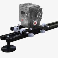 Dolly Camera on Dual Rail Slider