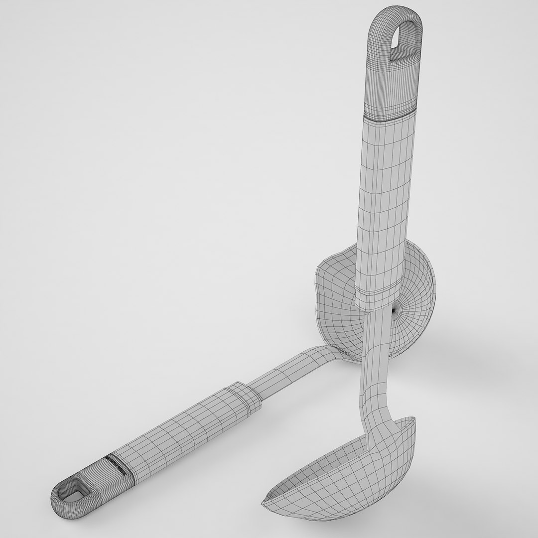 3d Kitchen Ladle