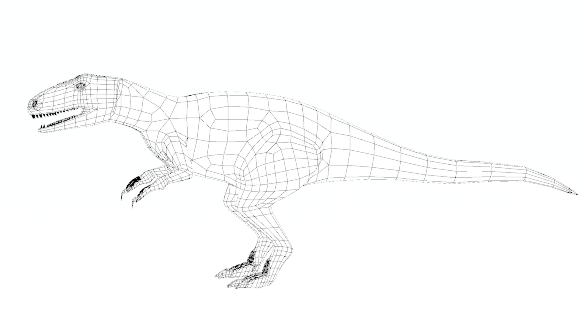 Sinraptor dinosaur 3D model - TurboSquid 1886248