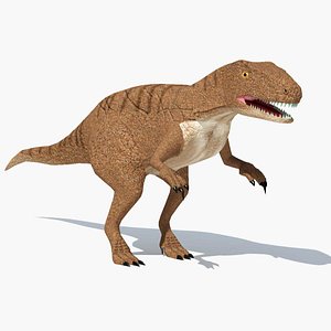 sinraptor dinosaur 3D model