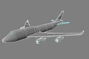 boeing 747 3D model