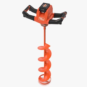 Electric Ice Auger Super Handy Orange